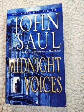 John Saul Midnight Voices Paperback 2003 Ballantine Mass Market Horror Thriller